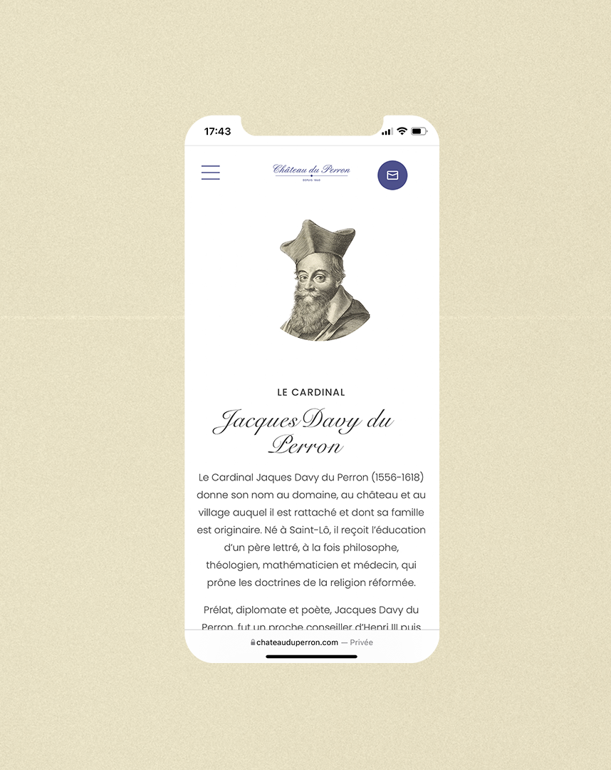 site-web-a-propos-mobile-chateau-du-perron-normandie2-estampe-studio-olympe-simon