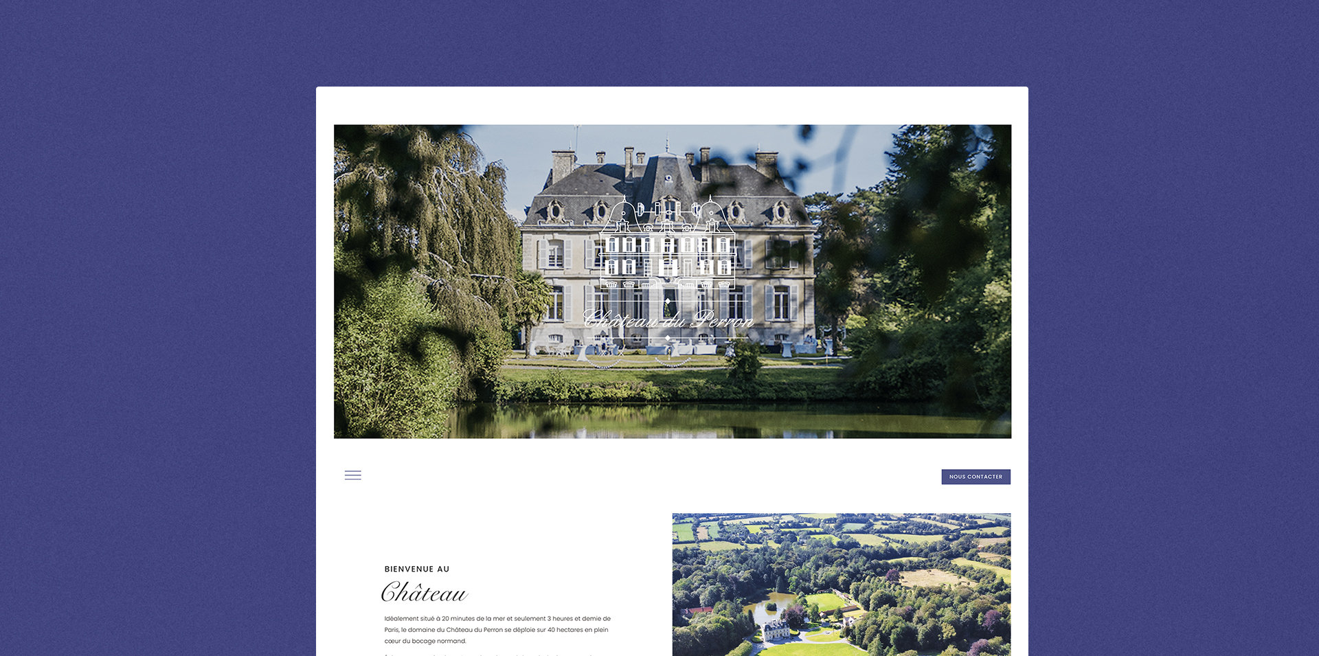 site-web-chateau-du-perron-normandie-estampe-studio-olympe-simon